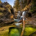 Wasserfall im Loisachtal 02