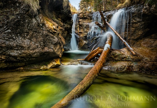 Wasserfall im Loisachtal 01